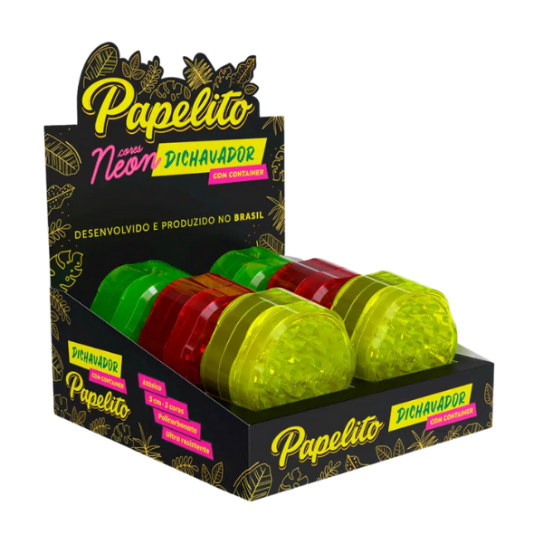 Triturador Neon Papelito